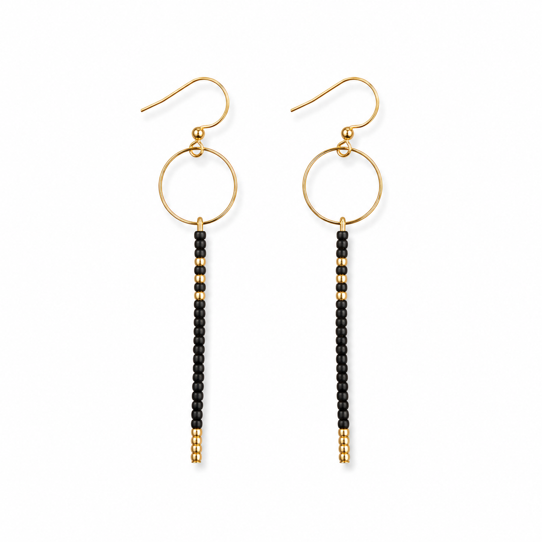 Midnight Line Earrings