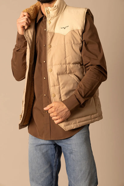 Kimes Ranch Muir Trail Vest, Khaki