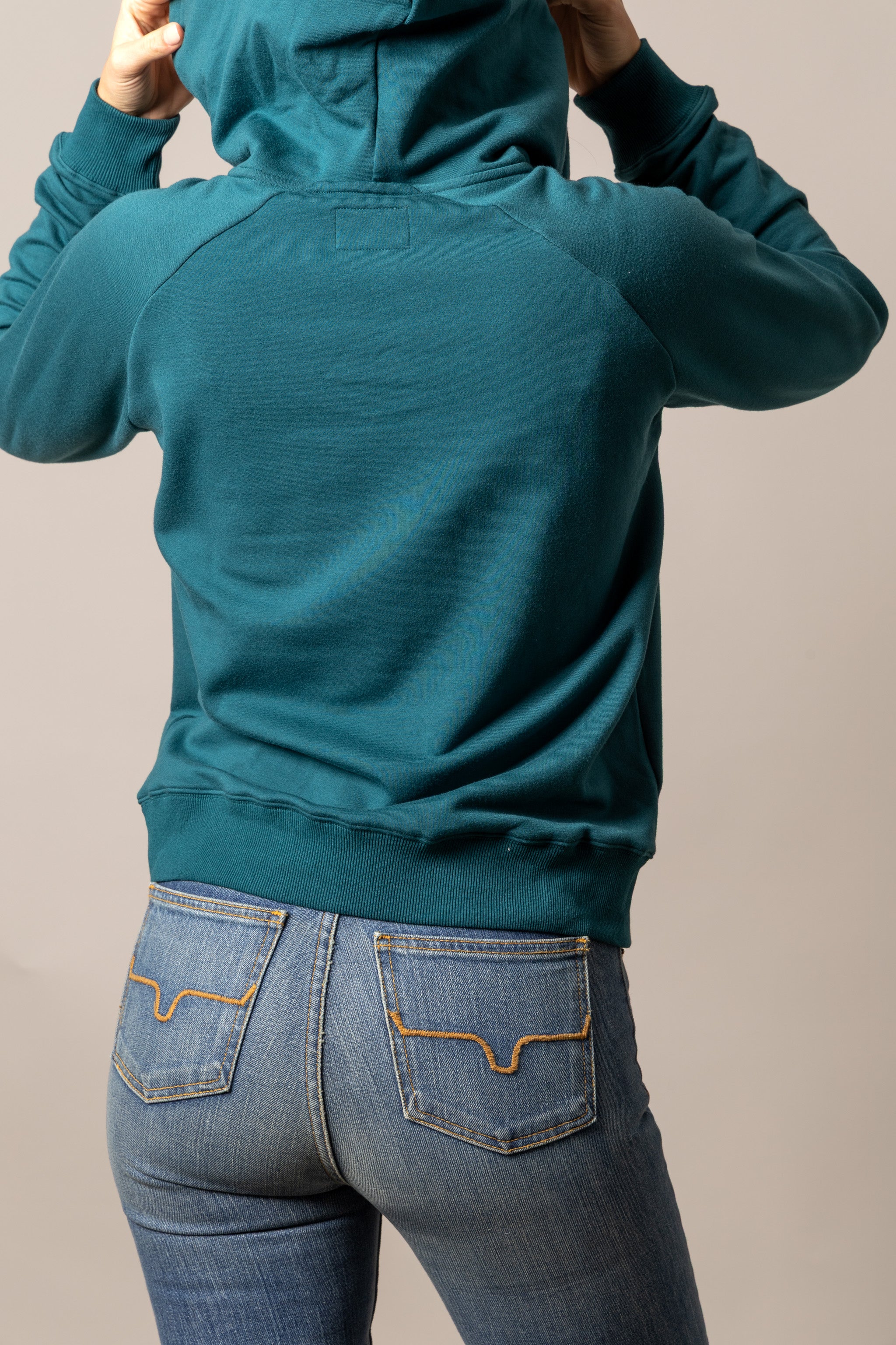 Kimes Ranch Kenzie Hooded Sweatshirt, Dark Teal
