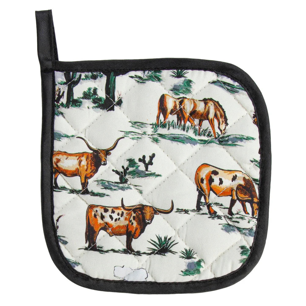 Ranch Life Pot Holder, Duffle Bag