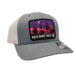 RDH Co. Nightfall Heather Grey & White 6-panel Trucker Cap