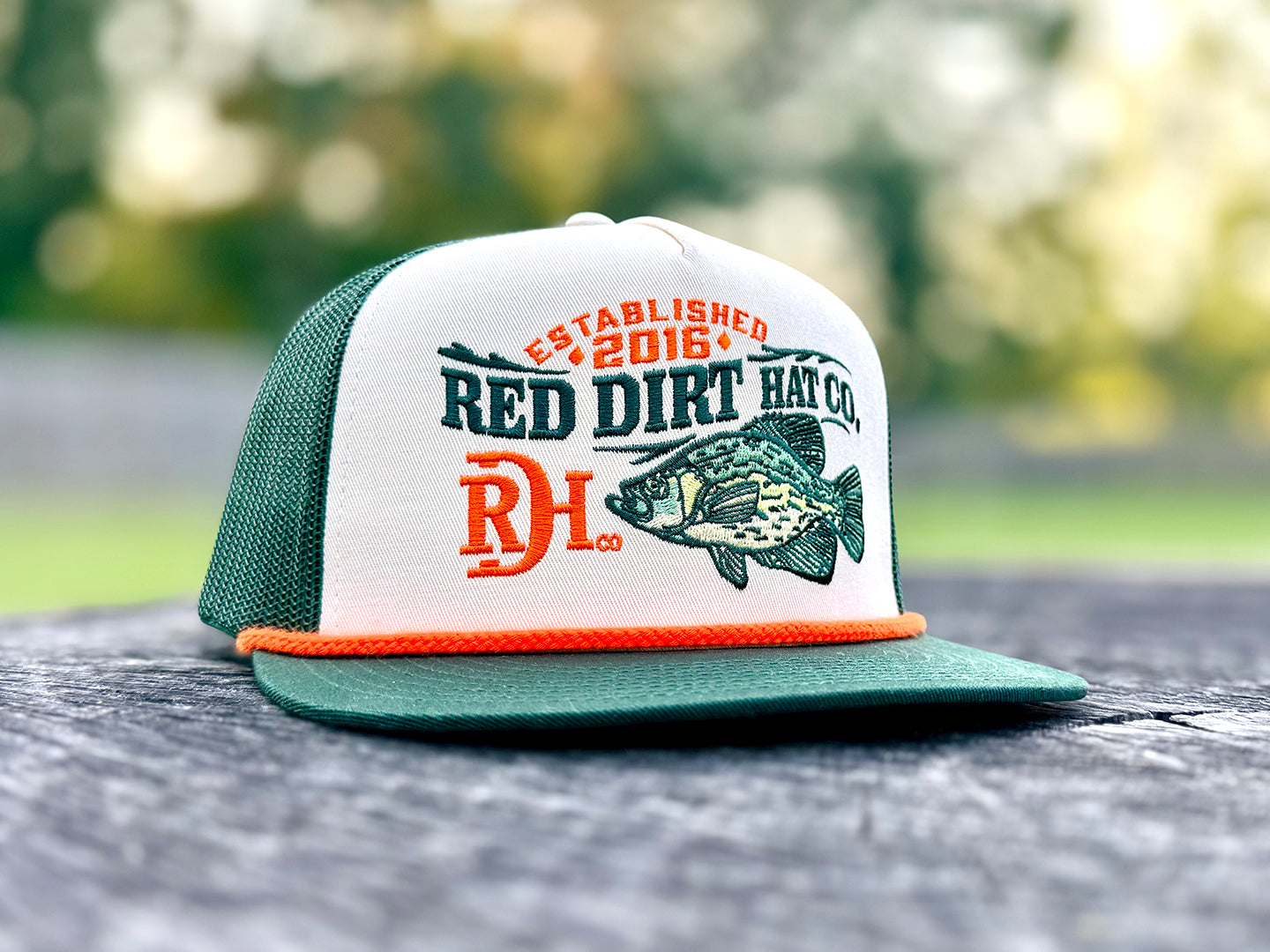 Red Dirt Hat Co Hooked, Green