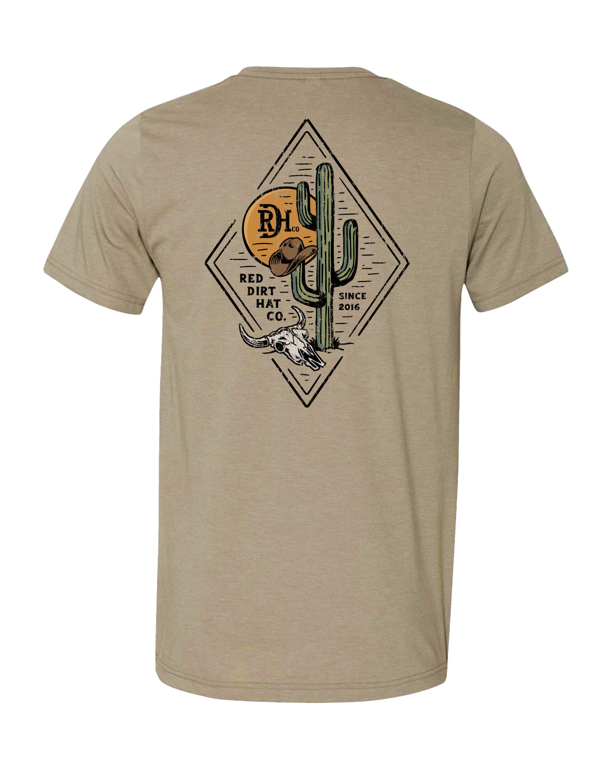 Red Dirt Hat Co. Diamond Cactus Graphic Tee