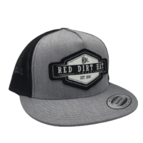 RDH Co. Roughstock Cap, Heather Grey & Black