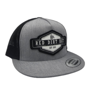 RDH Co. Roughstock Cap, Heather Grey & Black