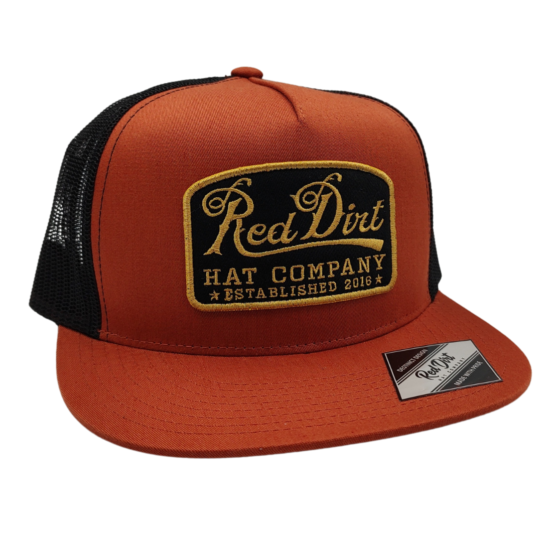 Red Dirt Hat Co. Guitar 5 Panel Trucker