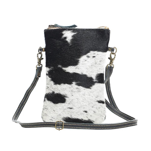 Black &amp; White Cross Body Bag