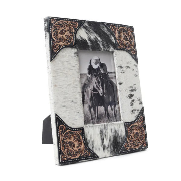 Tumbleweed Trail Photo Frame, Black &amp; White