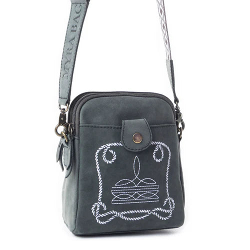 Starlight Rope Crossbody Bag In Black