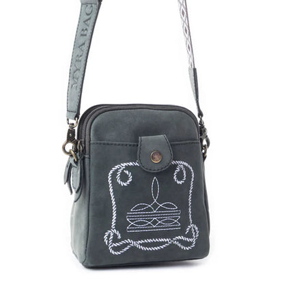 Starlight Rope Crossbody Bag In Black