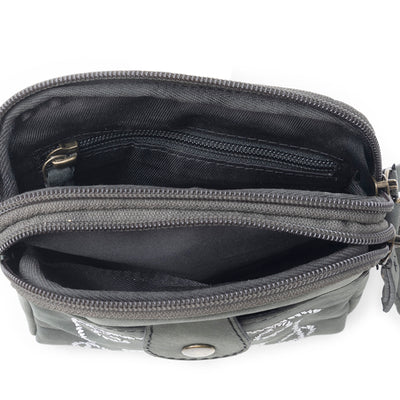 Starlight Rope Crossbody Bag In Black