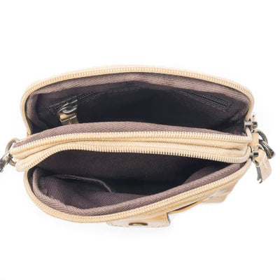 Starlight Rope Crossbody Bag In Sand