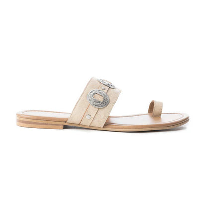 Sagebrush Concho Sandals, White