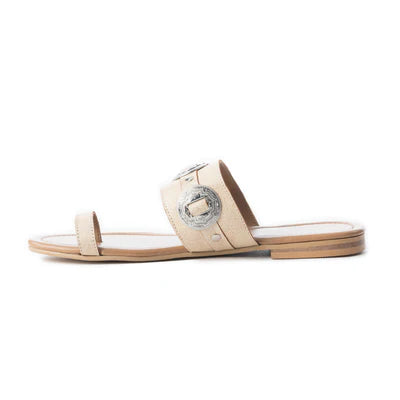 Sagebrush Concho Sandals, White