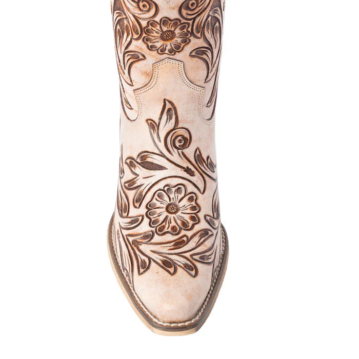 Copper Rose Western Booties