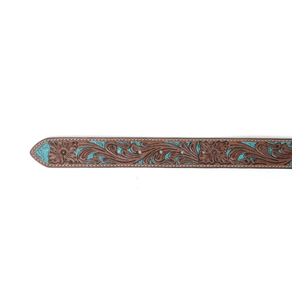 Bronco Sky Western Wreath Belt