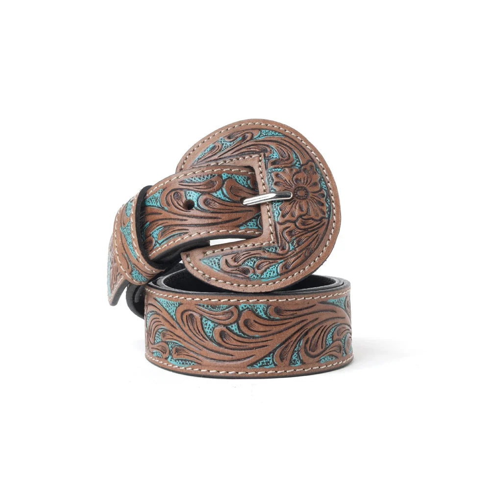Bronco Sky Western Wreath Belt