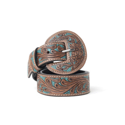 Bronco Sky Western Wreath Belt