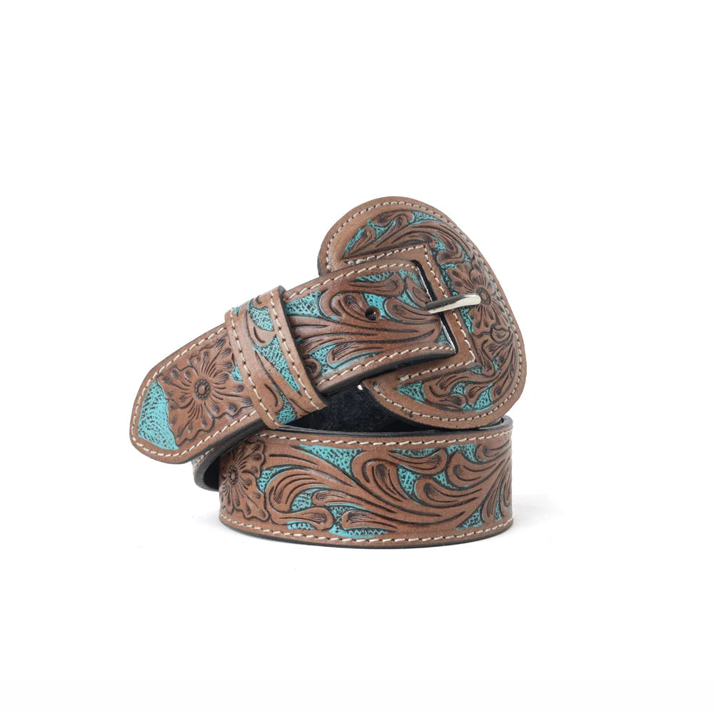 Bronco Sky Western Wreath Belt