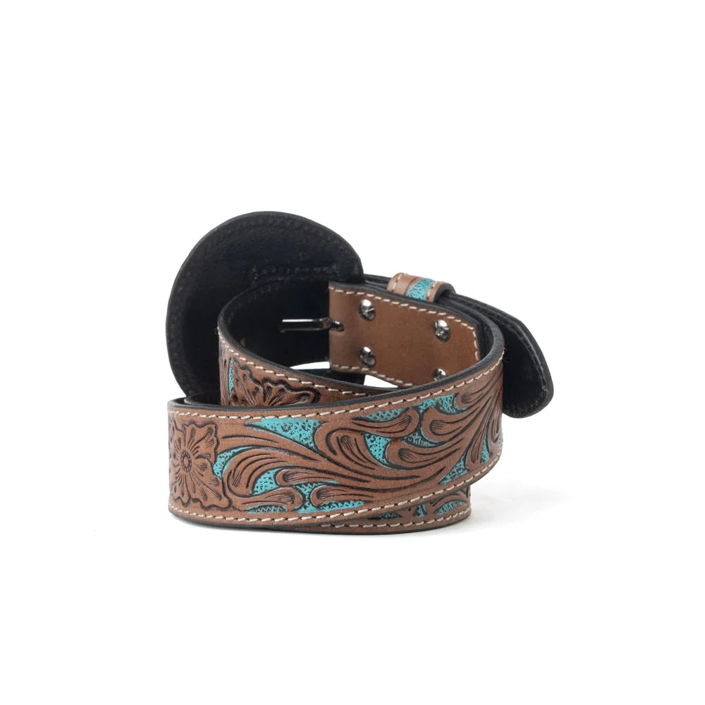 Bronco Sky Western Wreath Belt