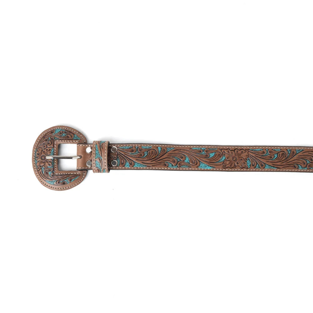 Bronco Sky Western Wreath Belt