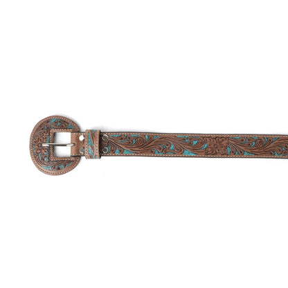 Bronco Sky Western Wreath Belt