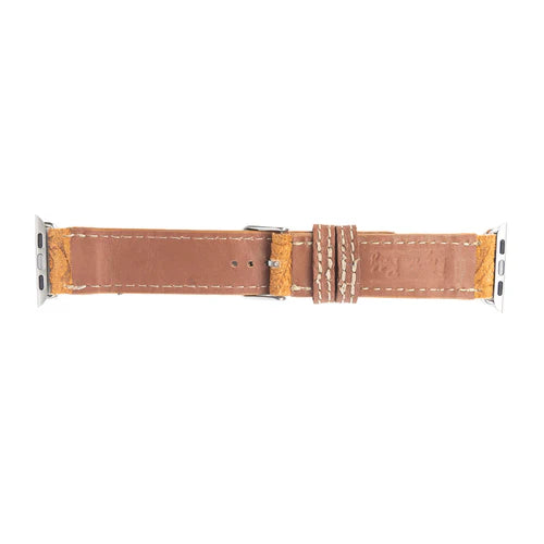 Saddleback Trail Watch Band, Brown 38MM