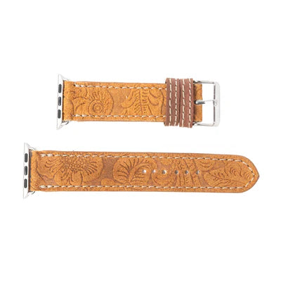Saddleback Trail Watch Band, Brown 38MM