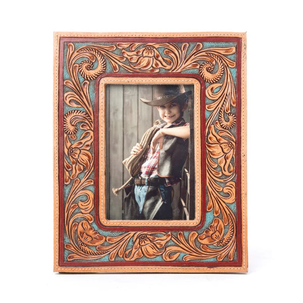 The Magnolia Rise Photo Frame, Mahogany