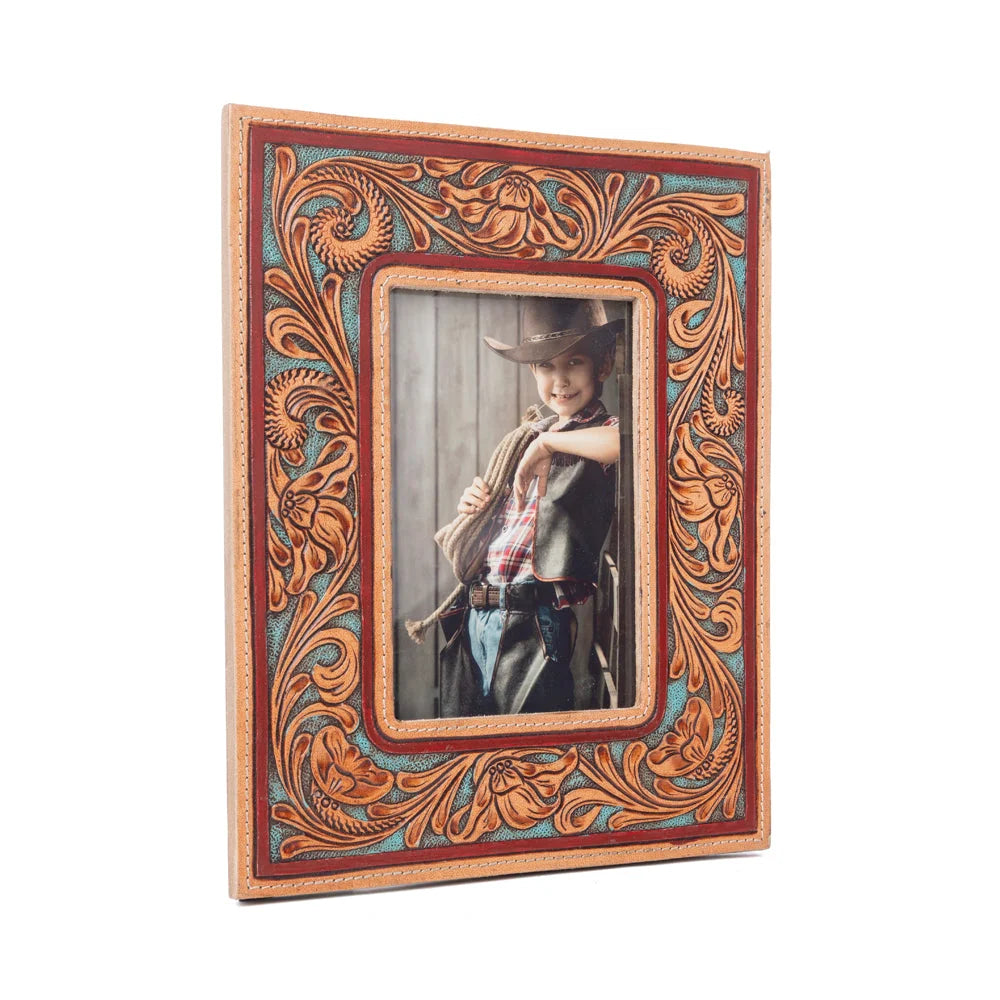 The Magnolia Rise Photo Frame, Mahogany