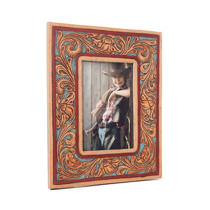 The Magnolia Rise Photo Frame, Mahogany