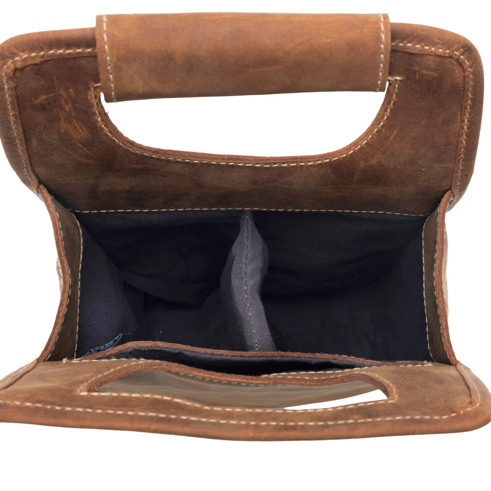 The Cypress Field Bottle Holder, Chestnut