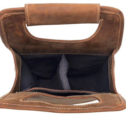 The Cypress Field Bottle Holder, Chestnut