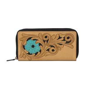 Blue Bloom Wallet