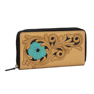 Blue Bloom Wallet