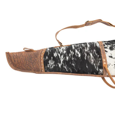 Wildhorn Hunter’s Leather Rifle Case in Smoky Hide