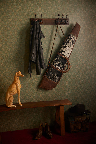 Wildhorn Hunter’s Leather Rifle Case in Smoky Hide