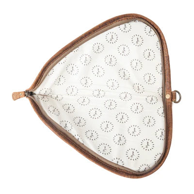 Rustler’s Range Hairon Leather Gun Case in Rustic Tan