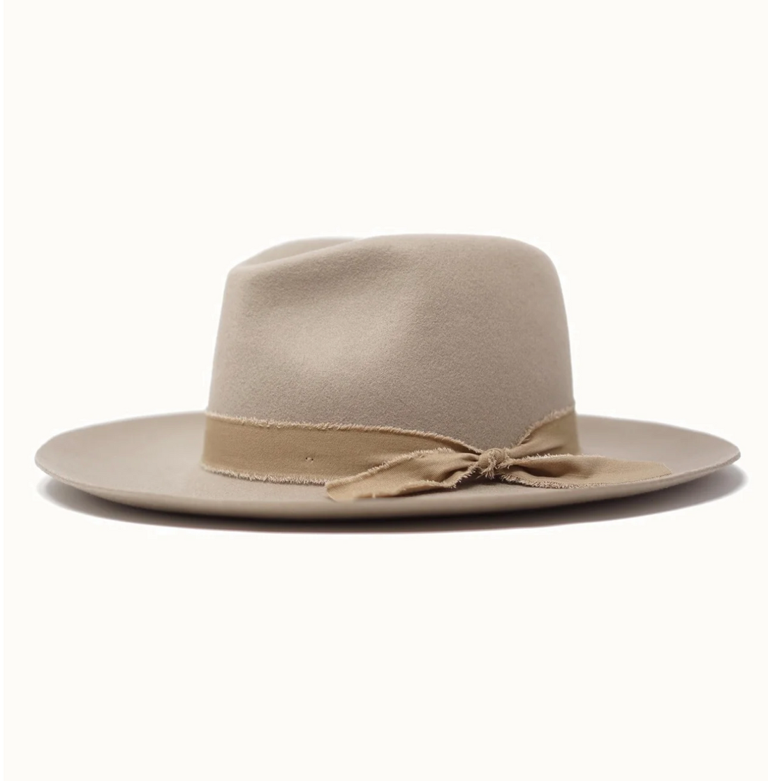 The Kaia Felt Hat-Beige