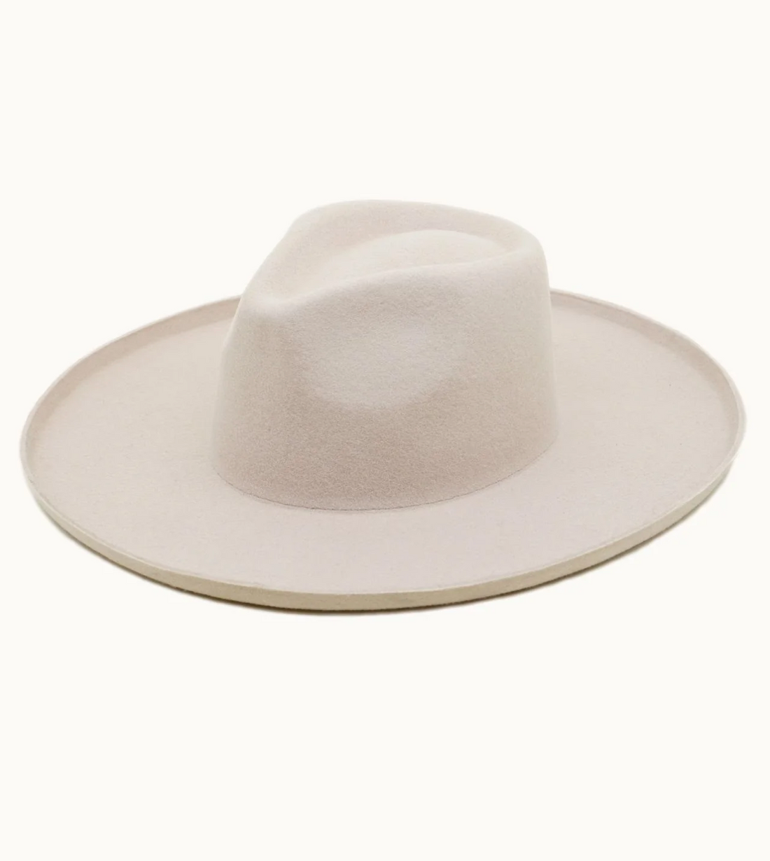 The Lenny Wool Felt Rancher, Beige