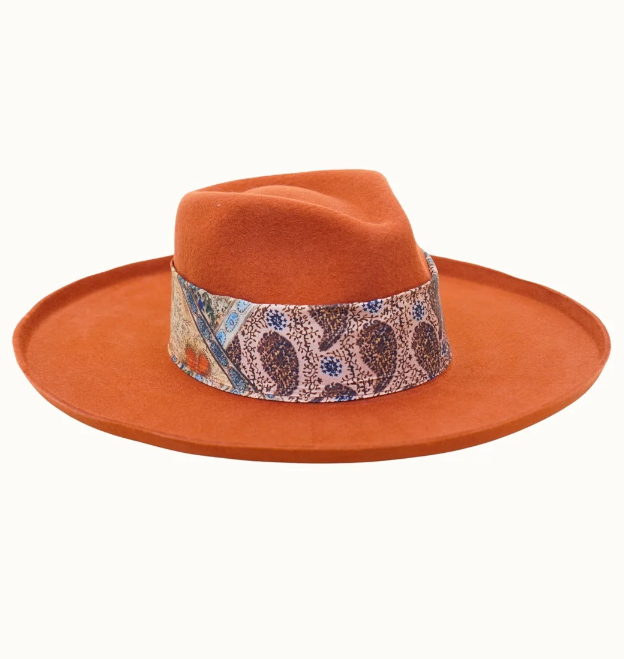 The Lenny Wool Felt Rancher, Rust
