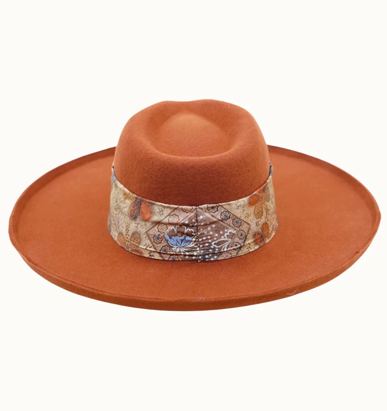 The Lenny Wool Felt Rancher, Rust