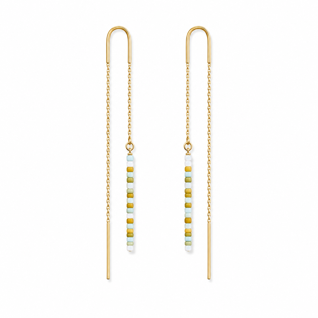 Sundance Seed Bead Threader Earrings