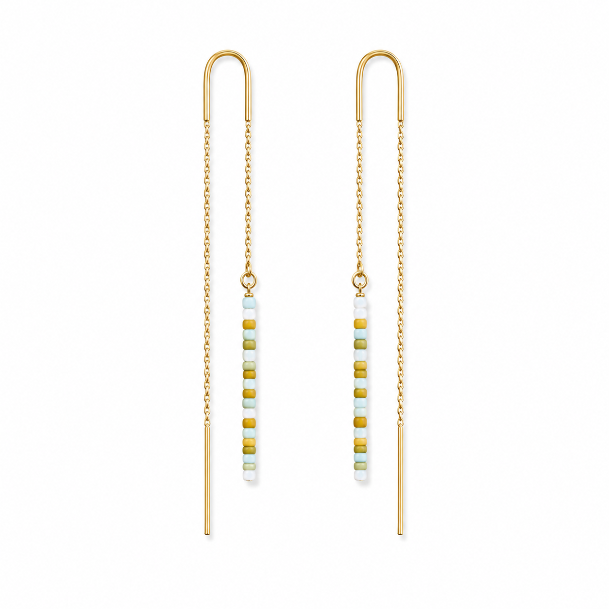 Sundance Seed Bead Threader Earrings