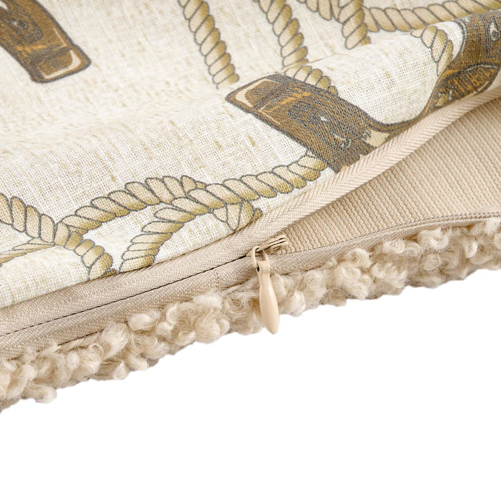 Pierre Equestrian Cotton Pillow