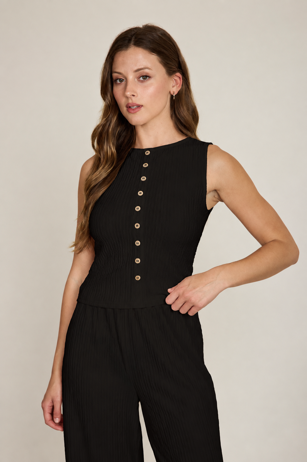 The Blackbird Button Knit