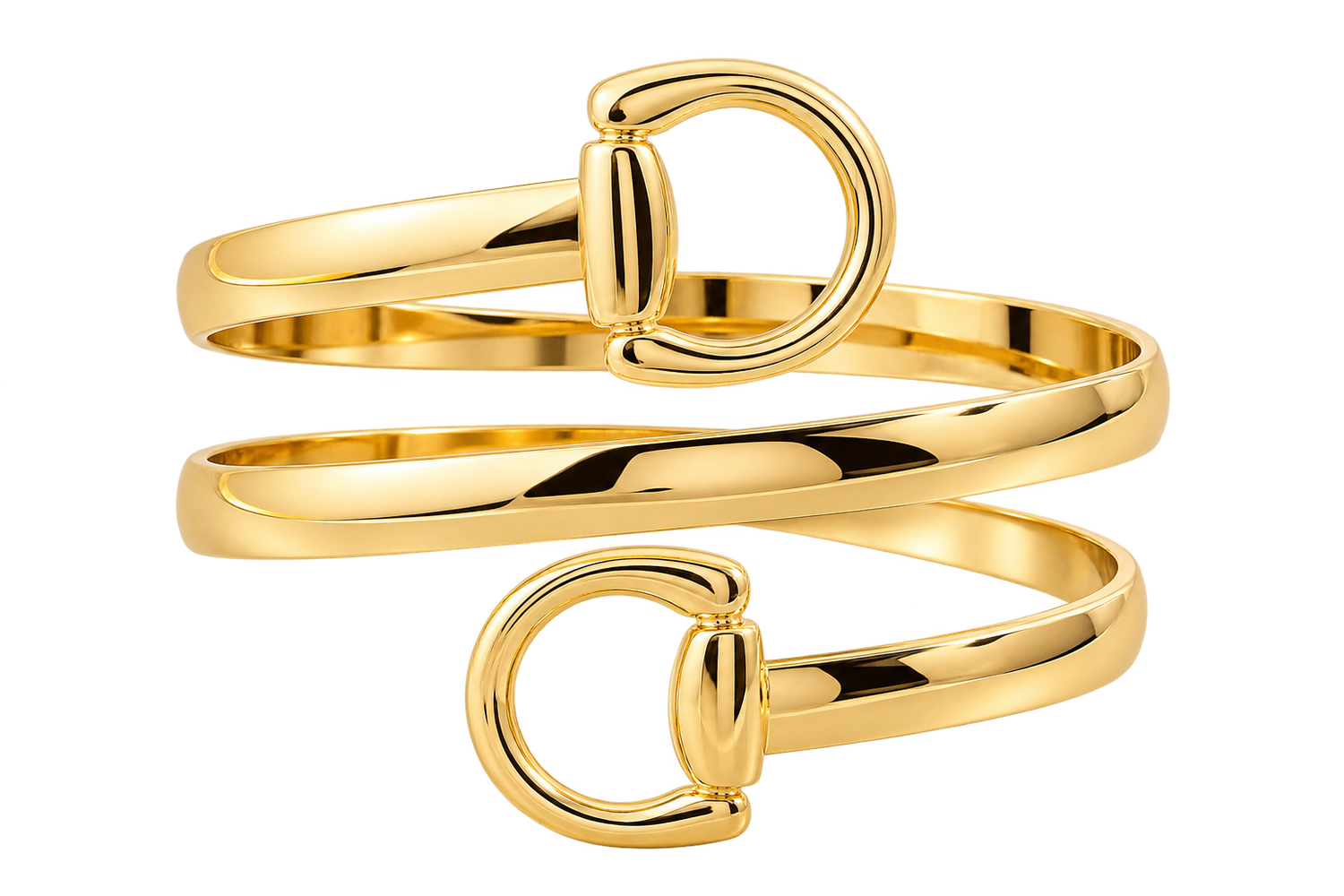 The Double Rein Bangle