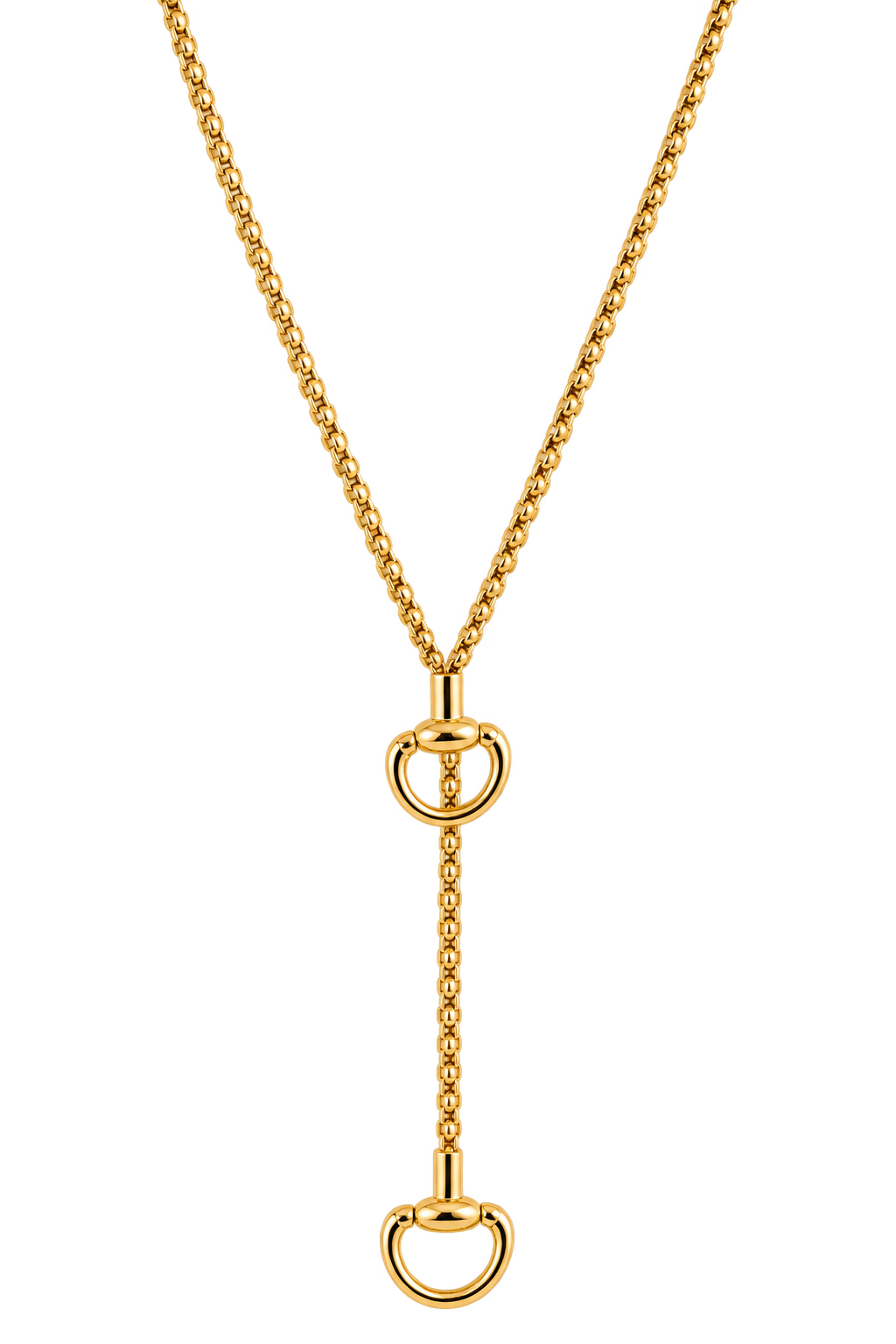 The Long Rein Necklace, Gold