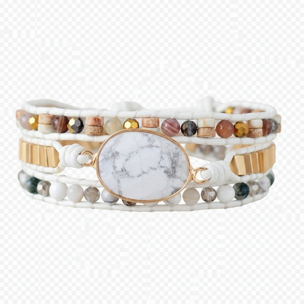 White Bluff Wrap Bracelet