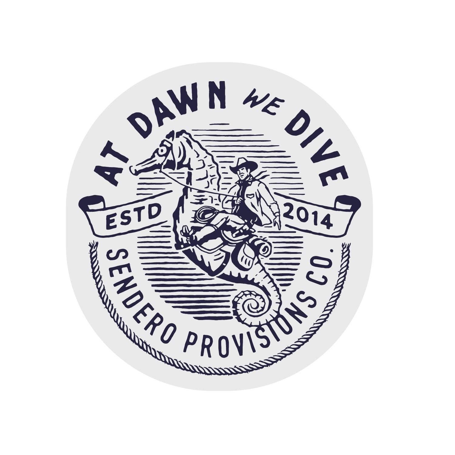 We Dive Sticker